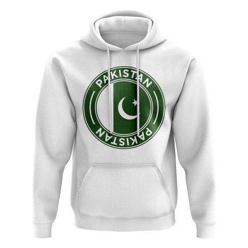 Pakistan Football Badge Hoodie (White)