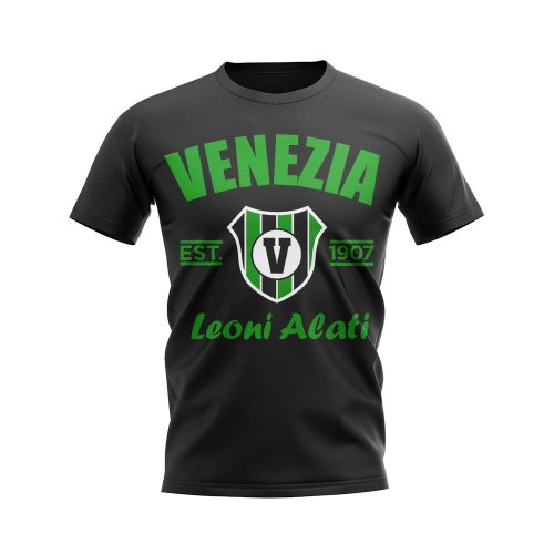 Venezia Established Football T-Shirt (Black)