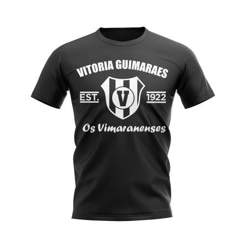 Vitoria Guimaraes Established Football T-Shirt (Black)