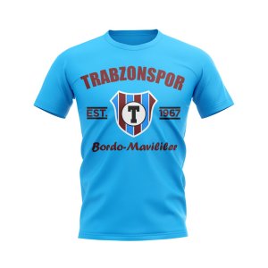 Trabzonspor Established Football T-Shirt (Sky Blue)