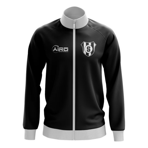 Santos Concept Football Track Jacket (Black)