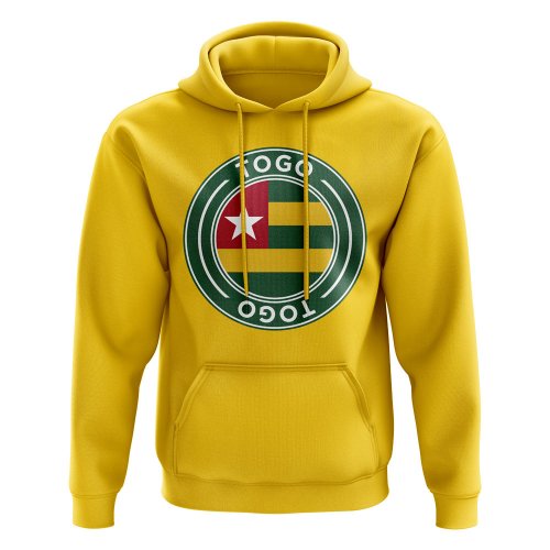 Togo Football Badge Hoodie (Yellow)