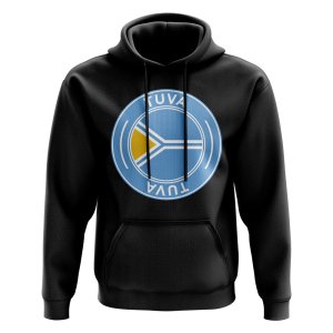 Tuva Football Badge Hoodie (Black) Tuva Football Badge Hoodie (Black)