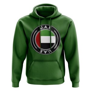 UAE Football Badge Hoodie (Green)