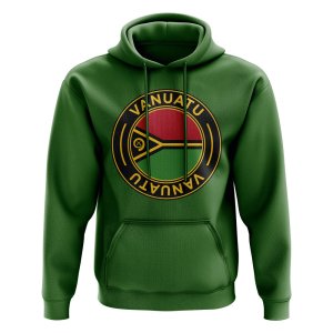 Vanuatu Football Badge Hoodie (Green)