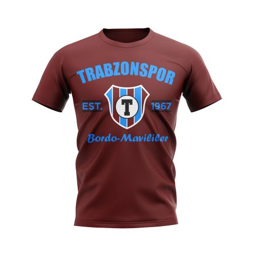 Trabzonspor Established Football T-Shirt (Maroon)