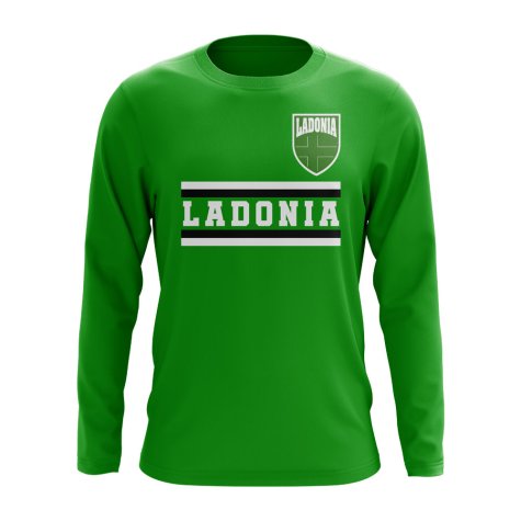 Ladonia Core Football Country Long Sleeve T-Shirt (Green)