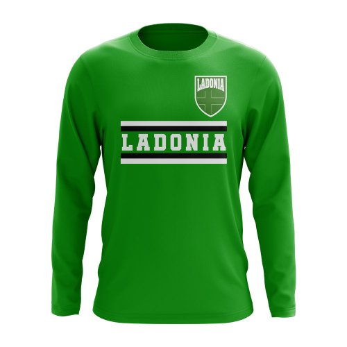 Ladonia Core Football Country Long Sleeve T-Shirt (Green)