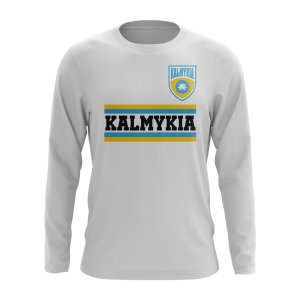 Kalmykia Core Football Country Long Sleeve T-Shirt (White) Kalmykia Core Football Country Long Sleeve T-Shirt (White)