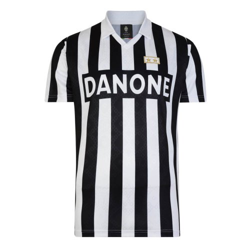 Score Draw Juventus 1993 UEFA Cup Final Retro Football Shirt