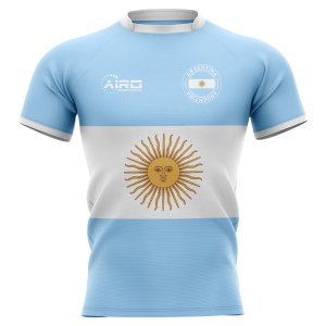 2024-2025 Argentina Flag Concept Rugby Shirt