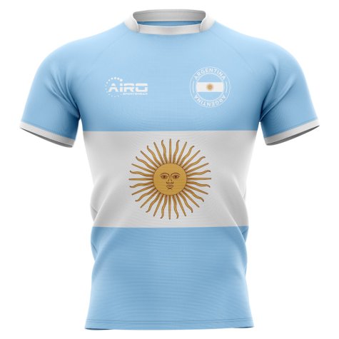 2024-2025 Argentina Flag Concept Rugby Shirt