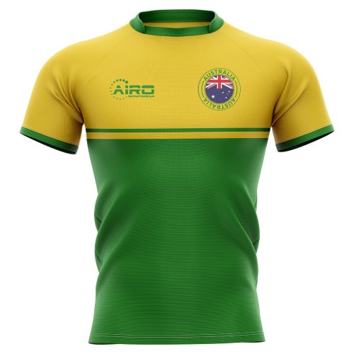 2024-2025 Australia Training Concept Rugby Shirt