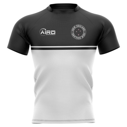 2024-2025 New Zealand Training Concept Rugby Shirt