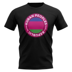 Kuban Peoples Republic Football Badge T-Shirt (Black) Kuban Peoples Republic Football Badge T-Shirt (Black)