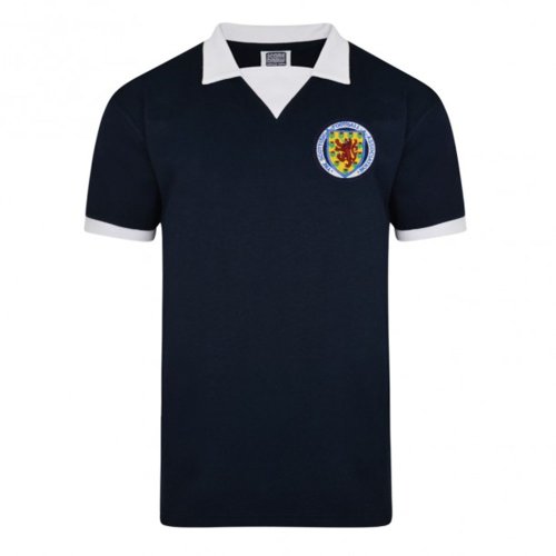 Score Draw Scotland 1974 World Cup Finals Retro Football Shirt