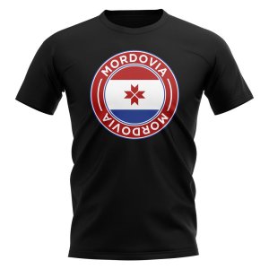 Mordovia Football Badge T-Shirt (Black) Mordovia Football Badge T-Shirt (Black)