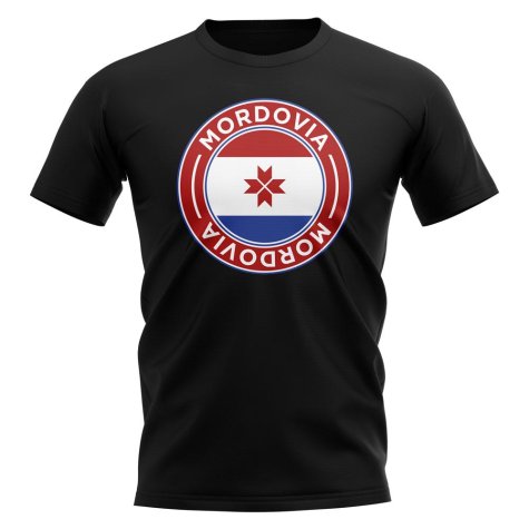 Mordovia Football Badge T-Shirt (Black)