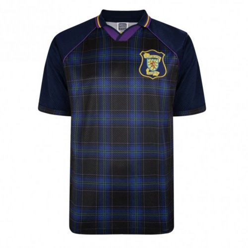 Score Draw Scotland 1996 Euro Championship Retro Football Shirt