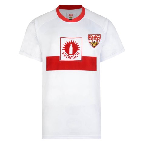 Score Draw Vfb Stuttgart 1989 UEFA Cup Final Retro Football Shirt