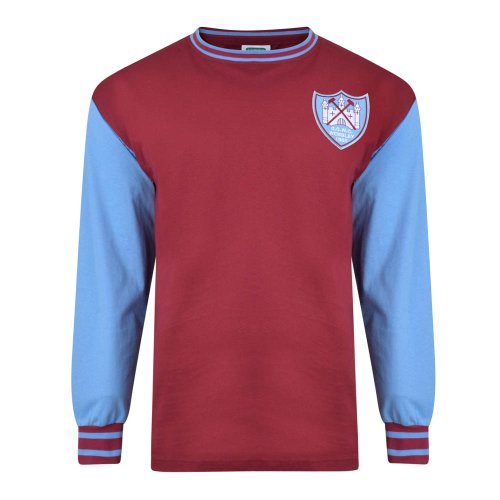 Score Draw West Ham United 1965 ECWC Final Retro Football Shirt