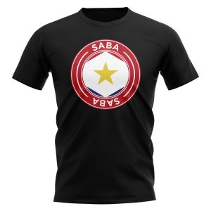 Saba Football Badge T-Shirt (Black) Saba Football Badge T-Shirt (Black)