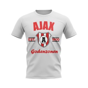 Ajax Established Football T-Shirt (White)