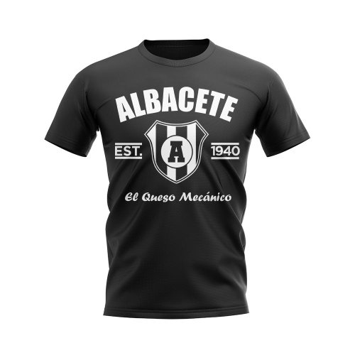 Albacete Established Football T-Shirt (Black)