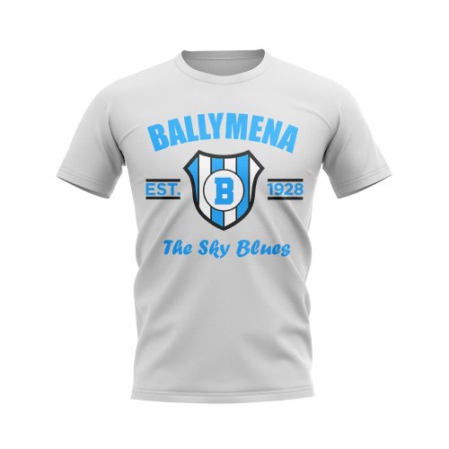 Ballymena Established Football T-Shirt (White)