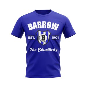 Barrow Established Football T-Shirt (Blue)