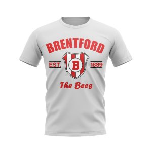 Brentford Established Football T-Shirt (White)