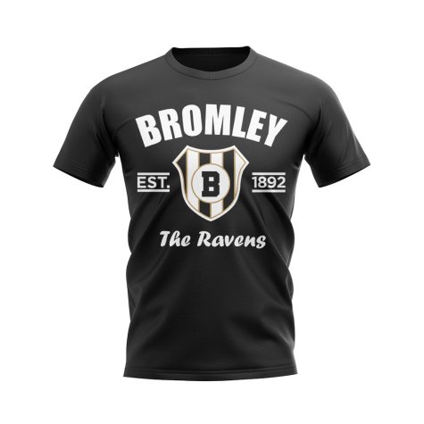 Bromley Established Football T-Shirt (Black)