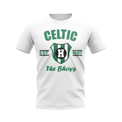 Celtic Established Football T-Shirt (White)