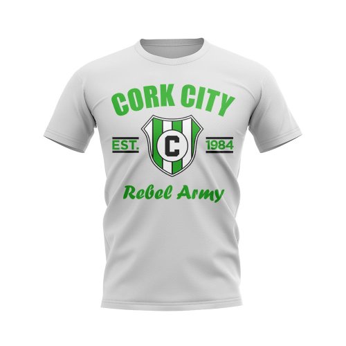 Cork City Established Football T-Shirt (White)