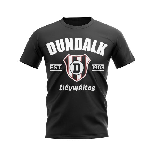 Dundalk Established Football T-Shirt (Black)