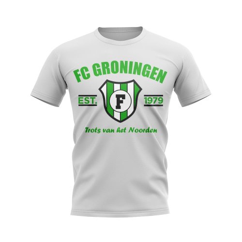 FC Groningen Established Football T-Shirt (White)