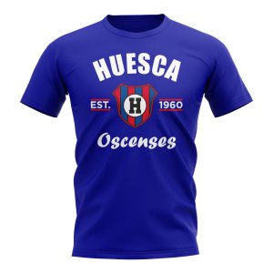 Huesca Established Football T-Shirt (Royal)