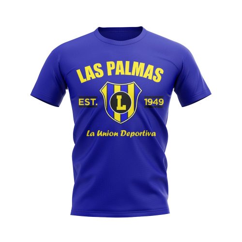 Las Palmas Established Football T-Shirt (Blue)