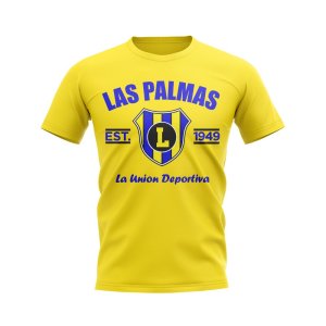 Las Palmas Established Football T-Shirt (Yellow)