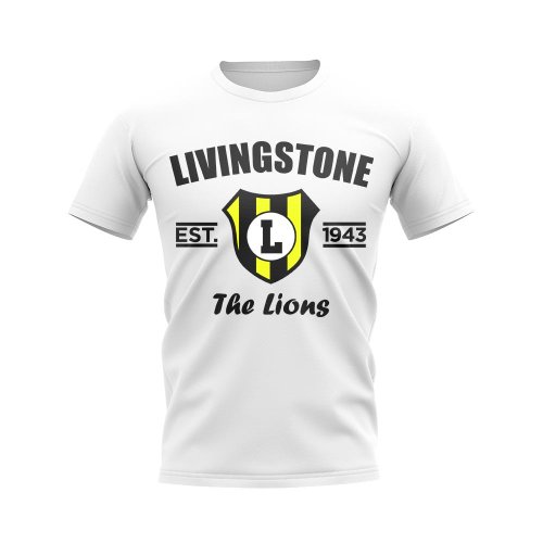 Livingston Established Football T-Shirt (White)