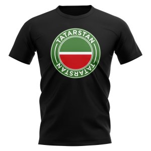 Tatarstan Football Badge T-Shirt (Black) Tatarstan Football Badge T-Shirt (Black)