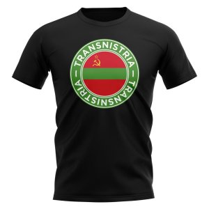 Transnistria Football Badge T-Shirt (Black) Transnistria Football Badge T-Shirt (Black)