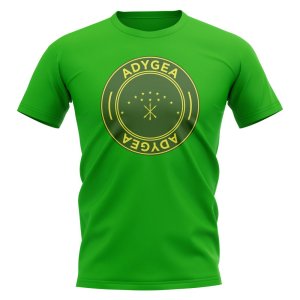 Adygea Football Badge T-Shirt (Green) Adygea Football Badge T-Shirt (Green)