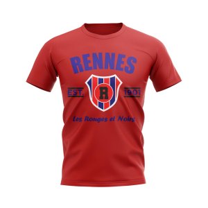 Rennes Established Football T-Shirt (Red) Rennes Established Football T-Shirt (Red)