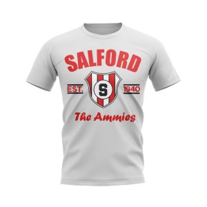 Salford City Established Football T-Shirt (White)