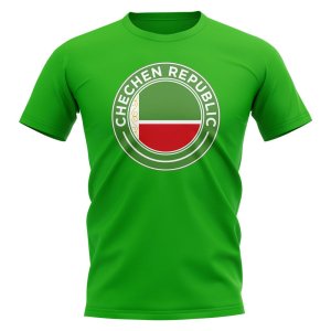 Chechen Republic Football Badge T-Shirt (Green) Chechen Republic Football Badge T-Shirt (Green)