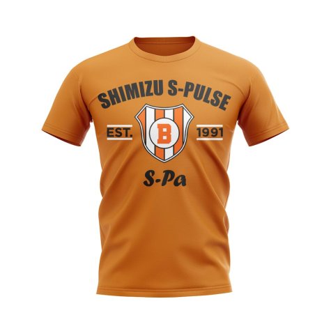 Shimizu S-Pulse Established Football T-Shirt (Orange)