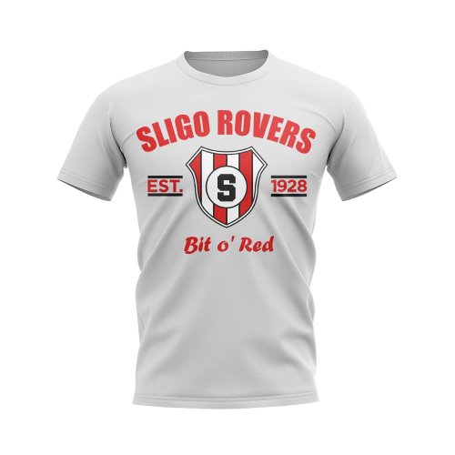 Sligo Rovers Established Football T-Shirt (White)