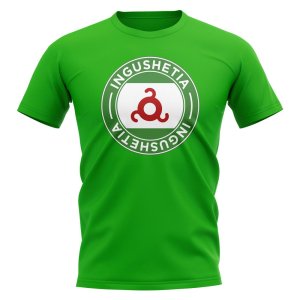 Ingushetia Football Badge T-Shirt (Green) Ingushetia Football Badge T-Shirt (Green)
