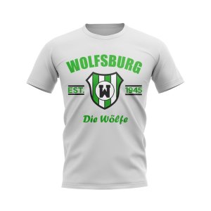 Wolfsburg Established Football T-Shirt (White)